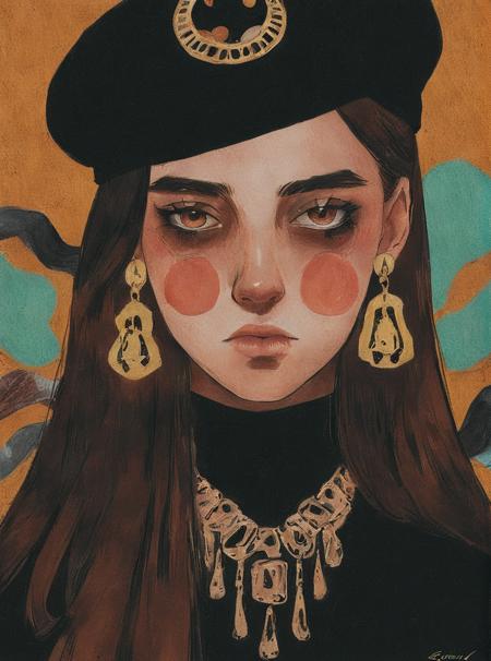 Graphic portrait