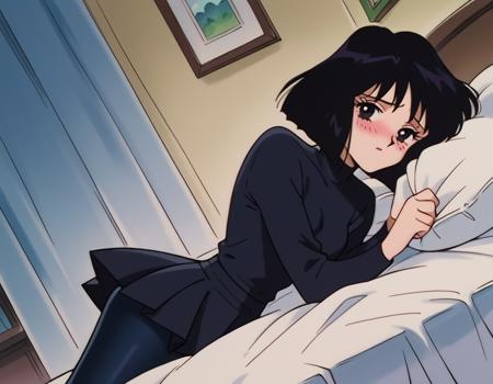 Hotaru Tomoe (土萠 ほたる) / Sailor Saturn (セーラーサターン) - Sailor Moon (美少女戦士セーラームーン) - COMMISSION W/ DATASET