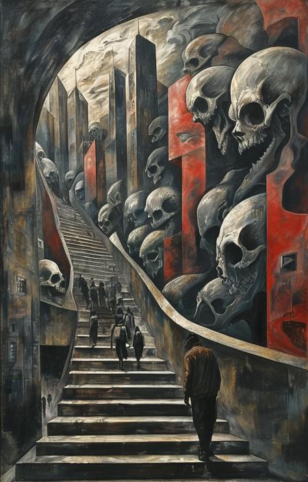 style of Jose Clemente Orozco [SDXL] 221