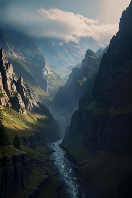 Majestic Mountain - SDXL/SD15- PAseer