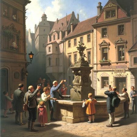 Paintings from Carl Spitzweg