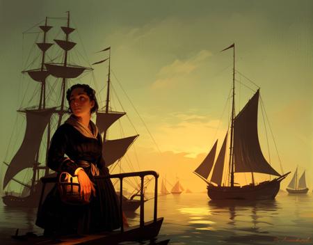 Artist Style Lora - Petrus van Schendel