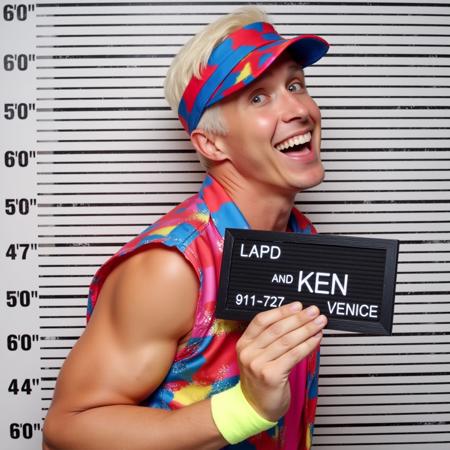 [Concept Meme] Ken Mugshot版本Flux (ID: 757109)
