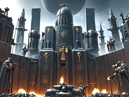 Imperium Of Man Style (Style : SDXL, Warhammer 40k)