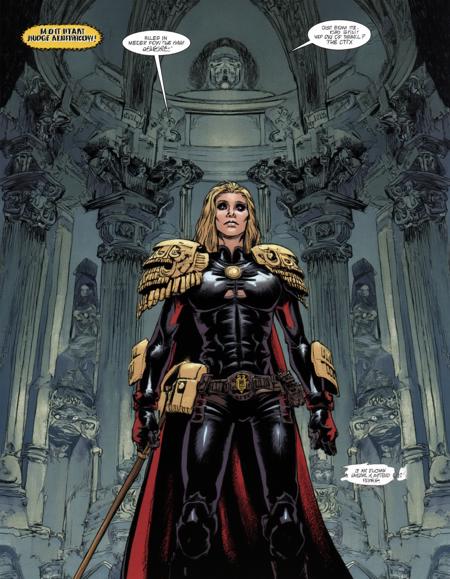 Judge Dredd Comic Style (Flux)