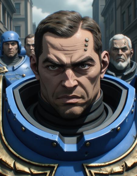 Demetrian Titus — Warhammer 40k Space Marine