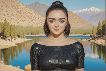 Maisie Williams (Flux D - SDXL)
