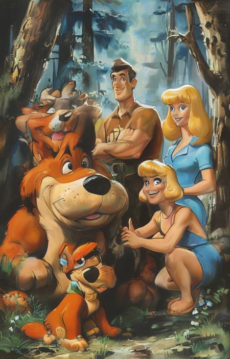 style of Hanna-Barbera [SDXL] 285