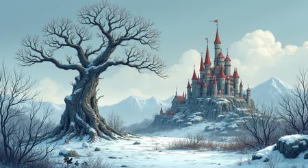 FLUX Fantasy Wallpaper Generator