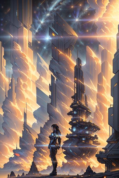 FuturisticScape (Lora) 未来主义景观