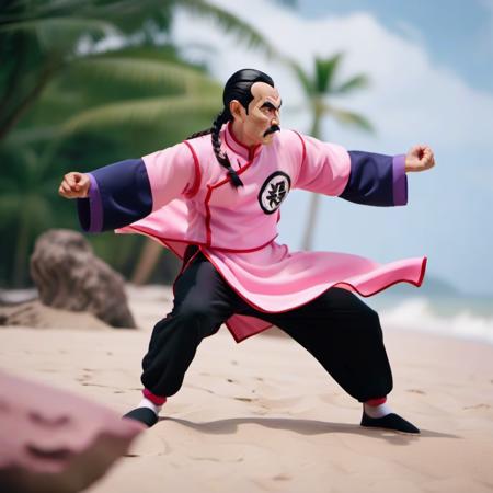 Tao Pai Pai - Dragon Ball - SDXL Realistic, Anime & 3D