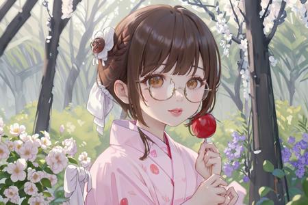 りんご飴 candy apple SD15