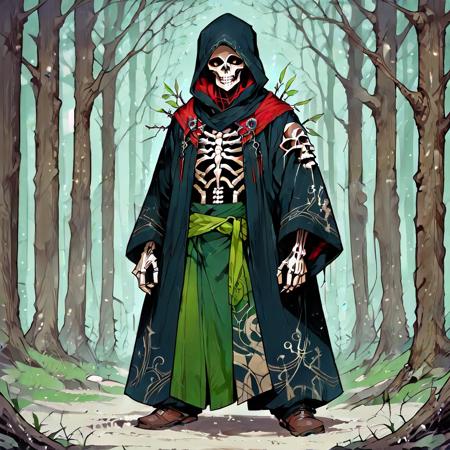 Mage skeleton