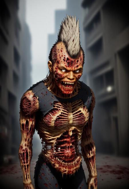Mohawk Punk Male