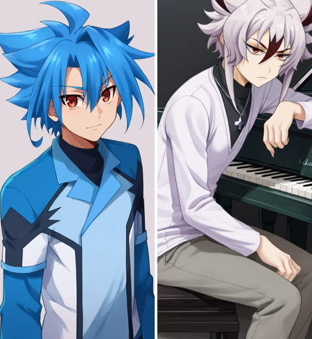 Future Card Buddyfight | Tasuku Ryuenji(龍炎寺タスク) / Kyoya Gaen(臥炎 キョウヤ)版本V1 (ID: 733888)