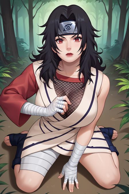 Kurenai Yuhi/夕日紅 (Naruto) SDXL LoRA [Pony Diffusion]