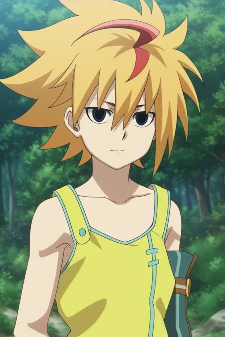Free De La Hoya (フリー・デラホーヤ) - Beyblade Burst Evolution (ベイブレードバースト神) - (Pony) [Comission]