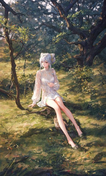 The forest light