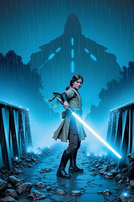 Star Wars jedi outfit (Flux and SD 1.5)