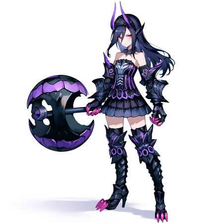 Monster Hunter -  Black eclipse dragon princess (地を暗黒に染めし 黒蝕の竜姫) (Gore Magala\ ゴア・マガラ) PonyXL