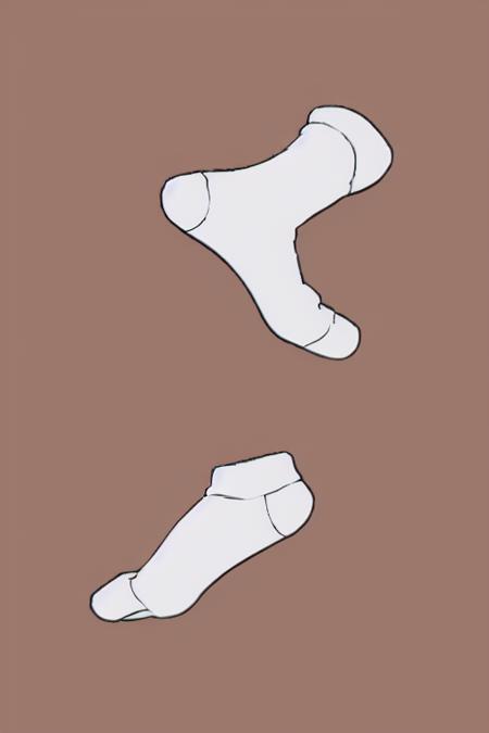 socks removed - white | simple painting layer