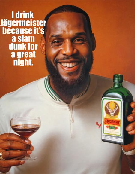 Jaegermeister Advertising 70s [SDXL]