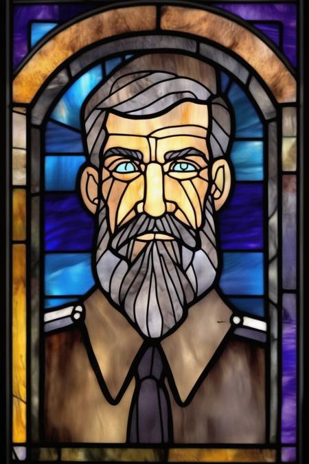 Stained Glass Portrait
