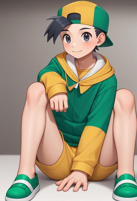 Ethan / Gold (Pokemon) Multiple Outfits / (Pony)