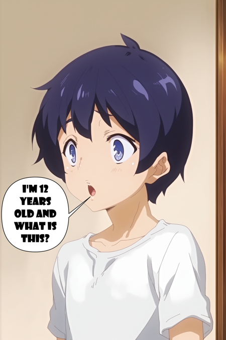 *All* four Seikattsu Shuukan characters! - Pony + Illustrious