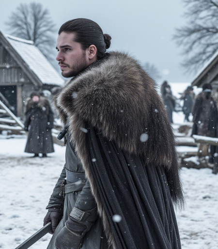 Jon Snow - (Kit Harington) - Game of Thrones - FLUX