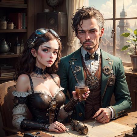 SteampunkAI [10MB] LoRA extraction