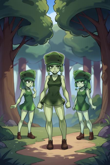 Slime (Mob Talker/Minecraft) SDXL LoRA [Pony Diffusion]