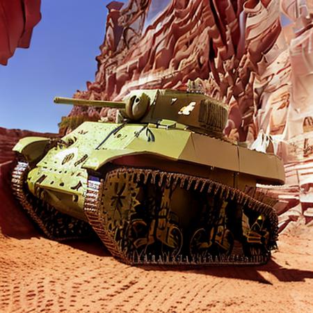 M3A3 Stuart light tank-1
