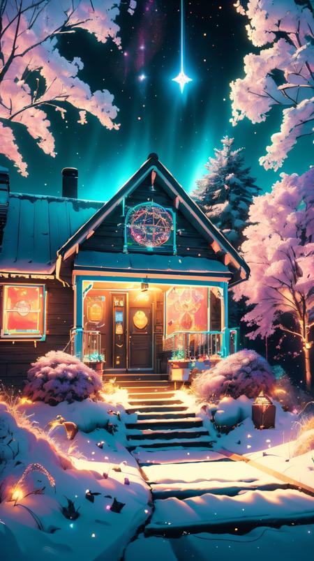 Neon Christmas Style - SD1.5 + SDXL版本v1.0 (ID: 248329)