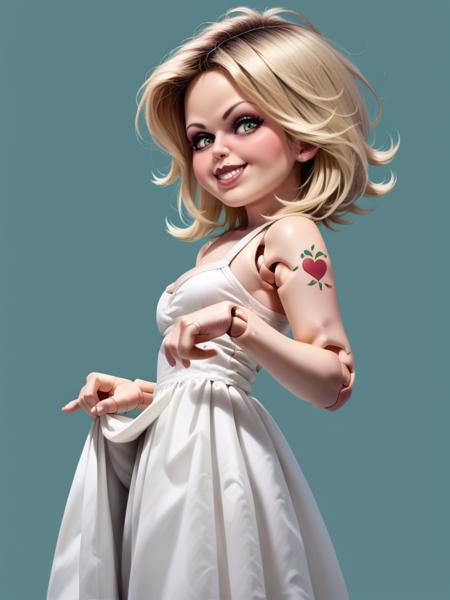 Tiffany Valentine (Bride of Chucky) -Pony XL- YeiyeiArt COMISSION