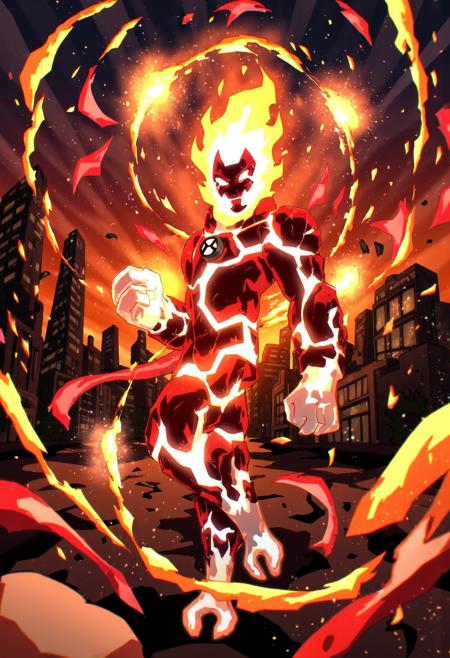 Heatblast (Ben 10) FLUX