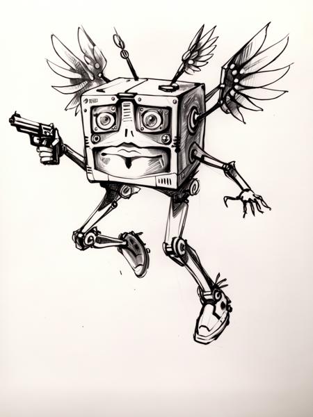 Modron from DND (pony and XL1.0)