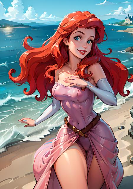Ariel (The Little Mermaid) Princess Disney - SD 1.5 | XL PONY - by YeiyeiArt