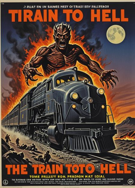 Vintage B-Movie Posters (SDXL)