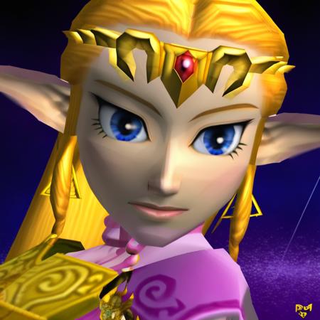 Princess Zelda (Super Smash Bros Melee)版本V1 (ID: 684536)