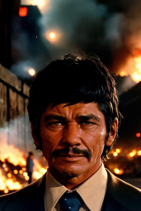 Charles Bronson, Death Wish III, and a bottle of Mandom