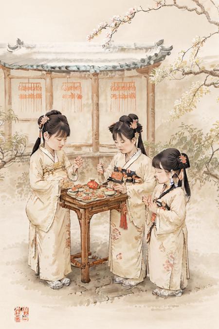 Chinese painting style