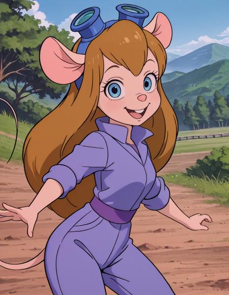 Gadget Hackwrench (Chip 'n Dale Rescue Rangers) Pony + Illustrious