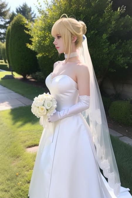 Saber 花嫁 FATE Saber