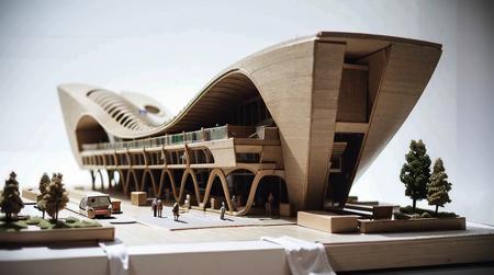 手工建筑模型