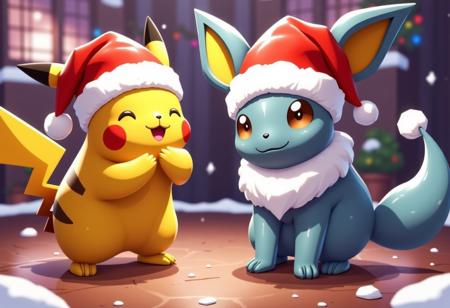 Wearing a Santa Hat (FLUX)