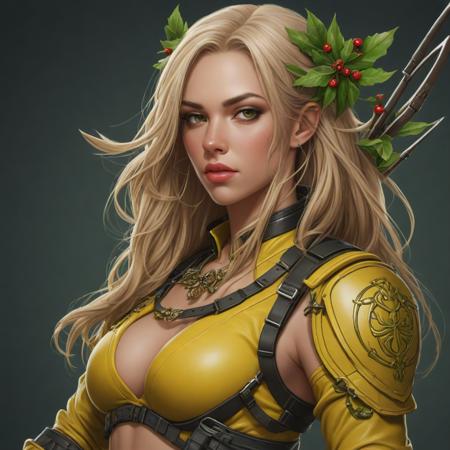 Mistletoe Mercenaries - sliders - yellow team image contest helper