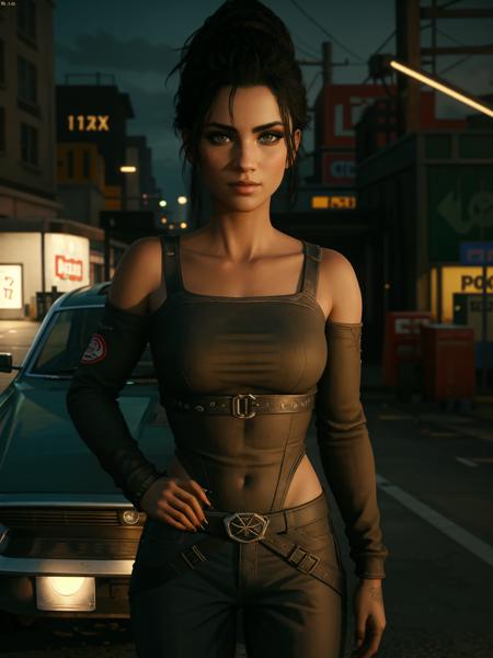 Panam Palmer (Cyberpunk 2077) LoRA版本Alpha 1 (ID: 119296)