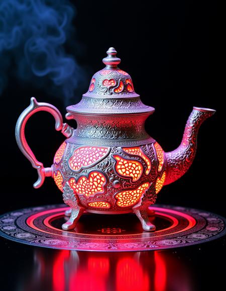 moroccan teapot Flux