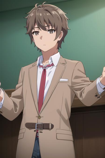 Sakuta Azusagawa (梓川 咲太) - Aobuta: Rascal Does Not Dream of Bunny Girl Senpai (青春ブタ野郎はバニーガール先輩の夢を見ない)